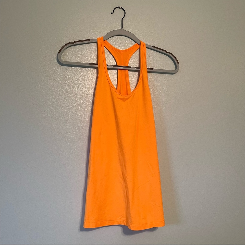 Women’s Nike Dri-Fit Neon Orange Tank Top